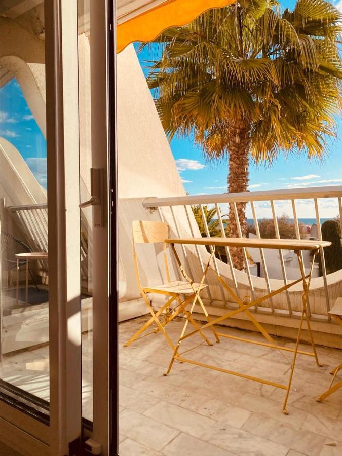Le Cali, P2 Cabine Dans Une Residence Avec Piscine, Vue Mer Et Parking Prive La Grande-Motte Exterior foto